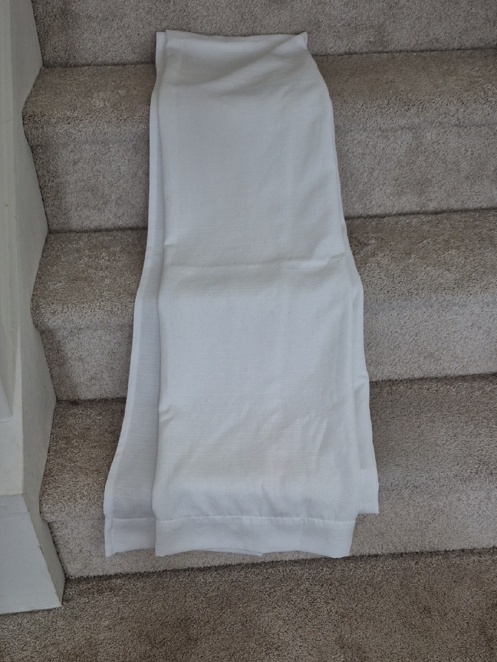 Mainstay Arctic White Curtain Panel 40x84